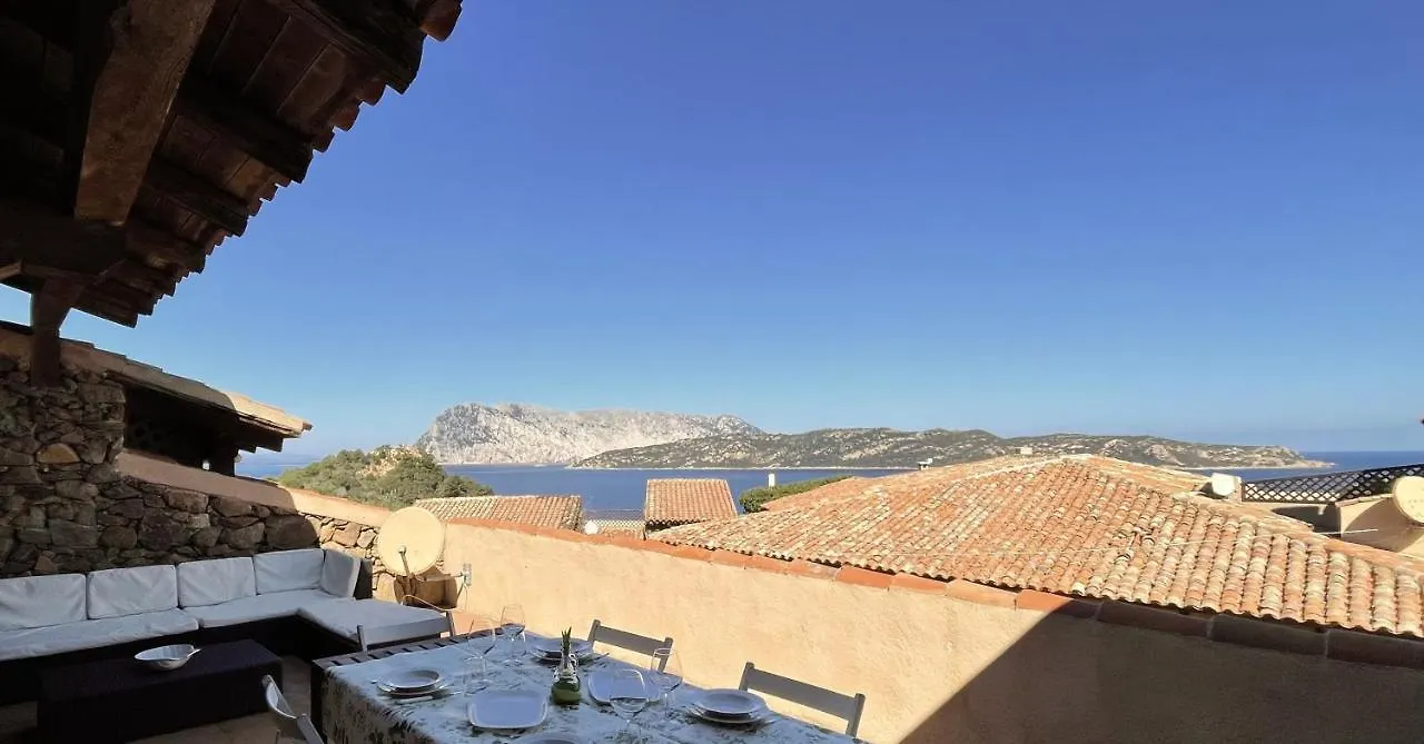 דירות קאפו קודה קבלו San Teodoro Punta Est Trilocale Vista Mare