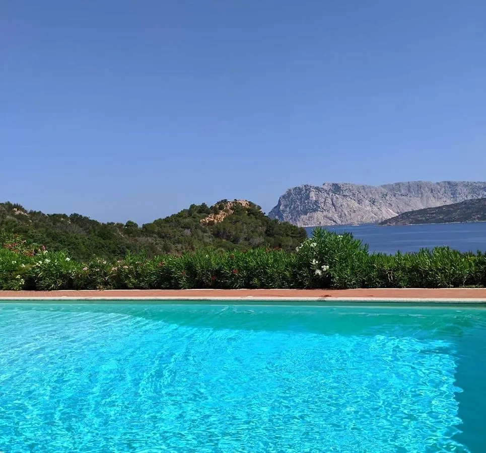 דירות קאפו קודה קבלו San Teodoro Punta Est Trilocale Vista Mare 0*,